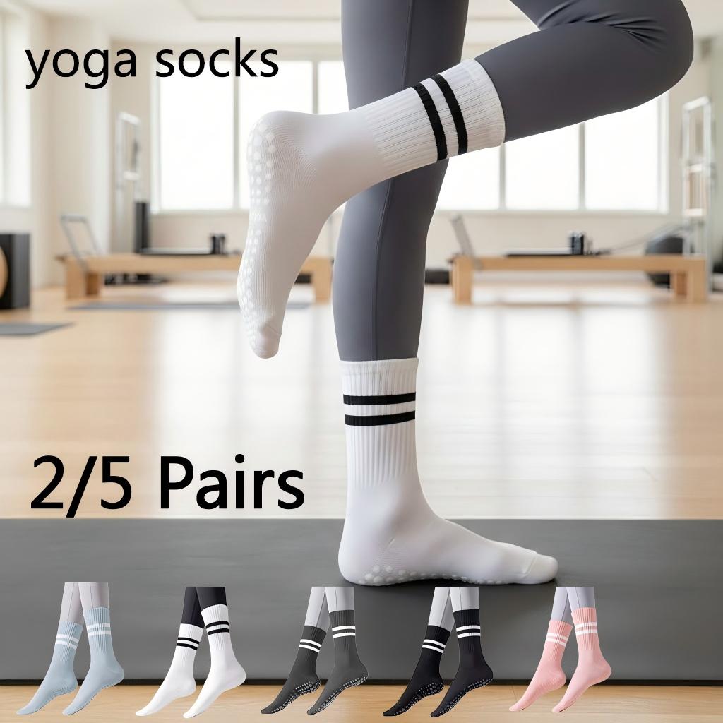 Yoga Fitness Pilates - Women Non Slip Yoga Socks, Grippy