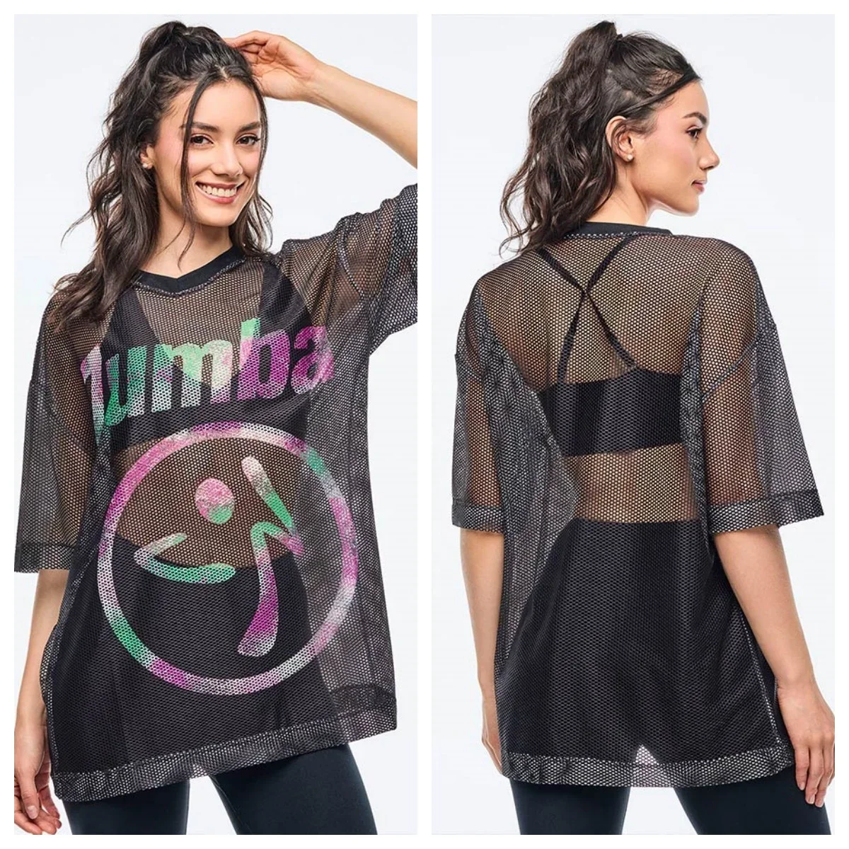 Men's and Women's Black Mesh B - Zumba & Yoga Fitness By Anushree Pune Reviews 评论和价格