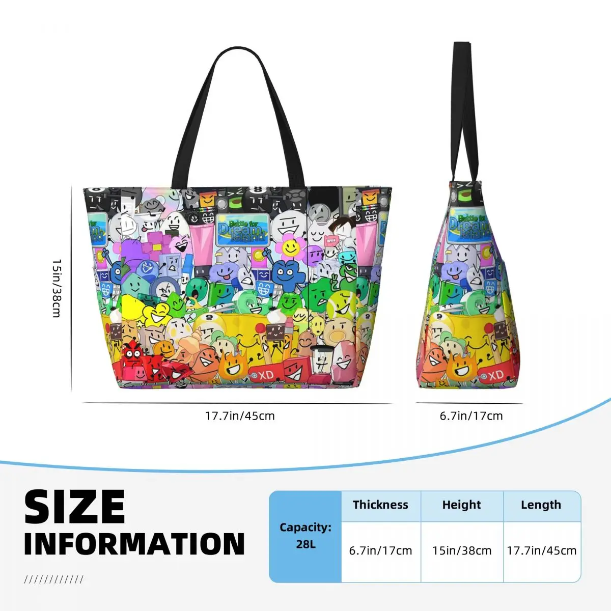 BFDI Group Picture Beach Tote  - Yoga Fitness Group 评论和价格