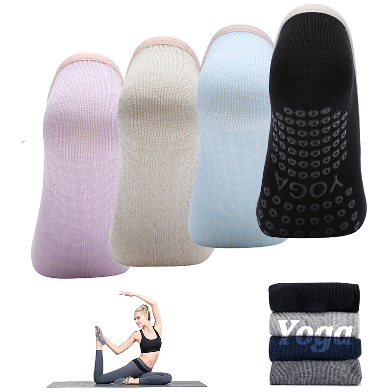 Ladies Non-Slip Pilates Socks  - Yoga Fitness Pilates 评论和价格