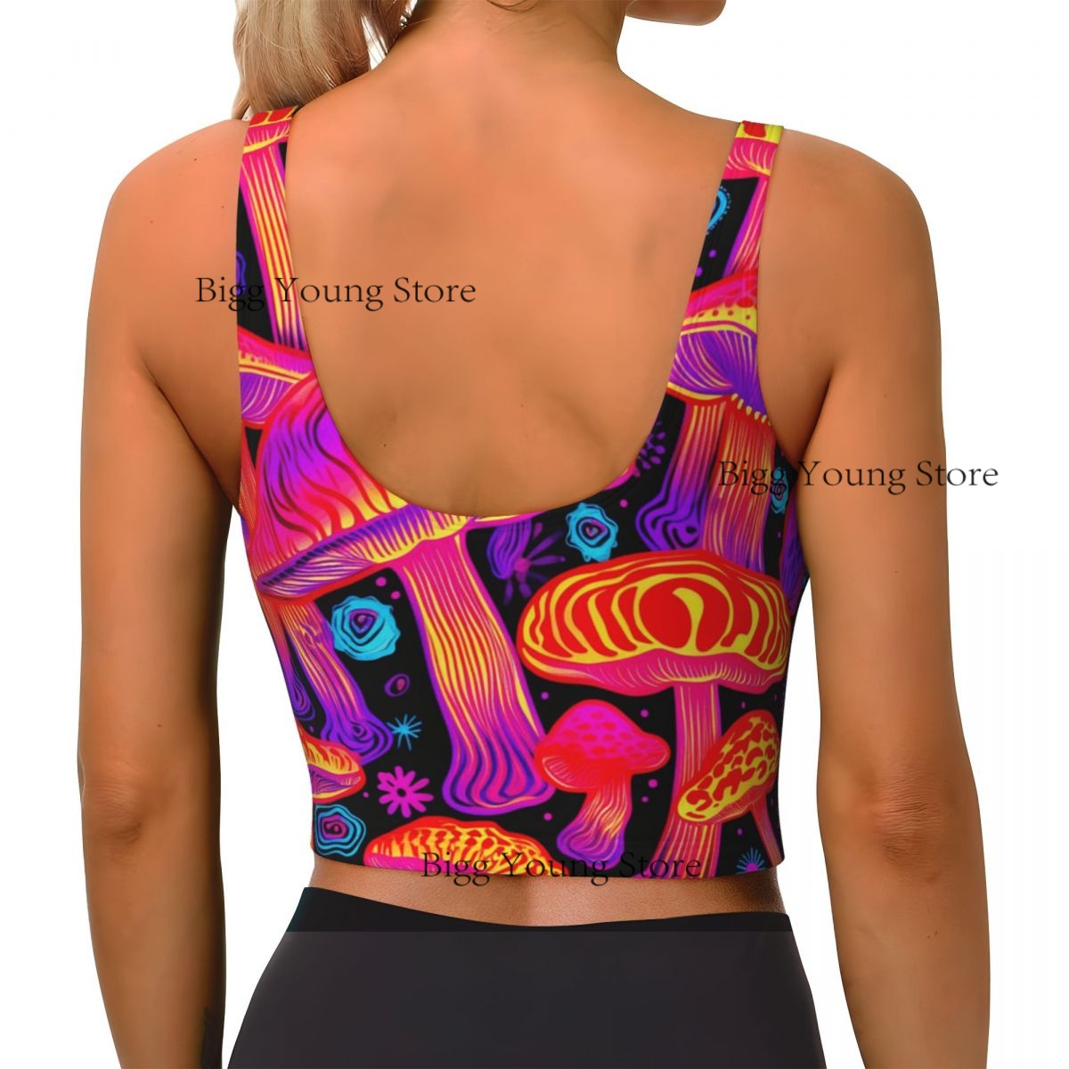 Group Mushrooms Basic Tops Wom - Yoga Fitness Group 评论和价格