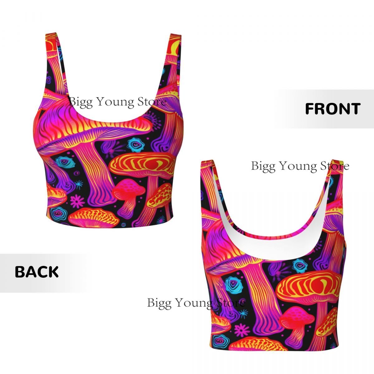 Group Mushrooms Basic Tops Wom - Yoga Fitness Group 评论和价格