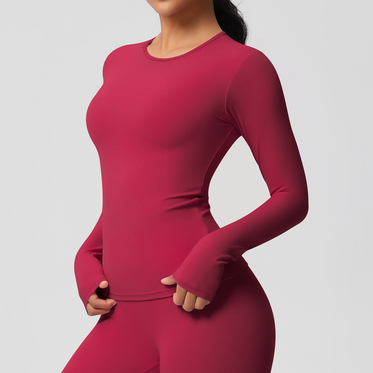 Women's Two-side Brushed Solid - Fitness Yoga Only For Women 评论和价格
