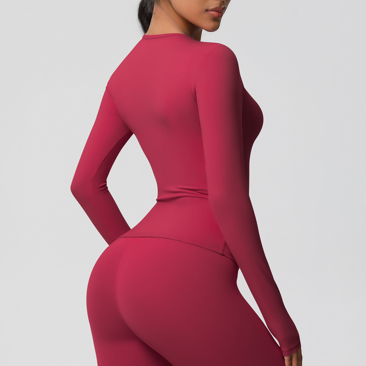 Women's Two-side Brushed Solid - Fitness Yoga Only For Women 评论和价格