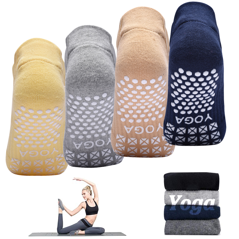 Women Non-Slip Yoga Socks Sili - Yoga Fitness Pilates 评论和价格