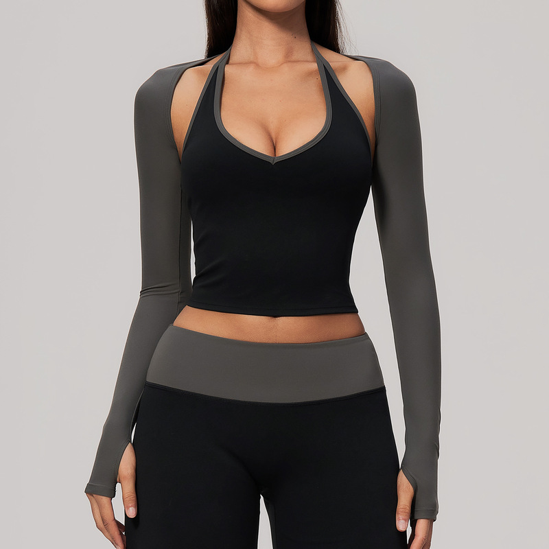 2026 New Yoga Vest Long Sleeve - Fitness Yoga Only For Women 评论和价格