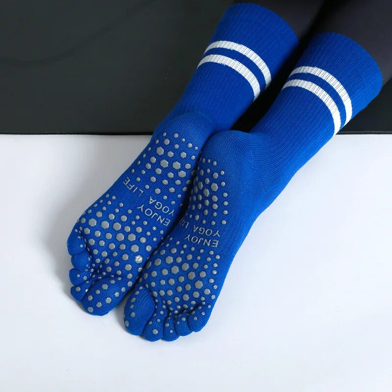 Women Breathable Yoga Socks Mi - Yoga Fitness Pilates 评论和价格