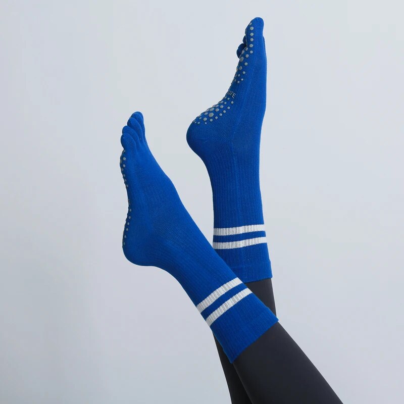 Women Breathable Yoga Socks Mi - Yoga Fitness Pilates 评论和价格