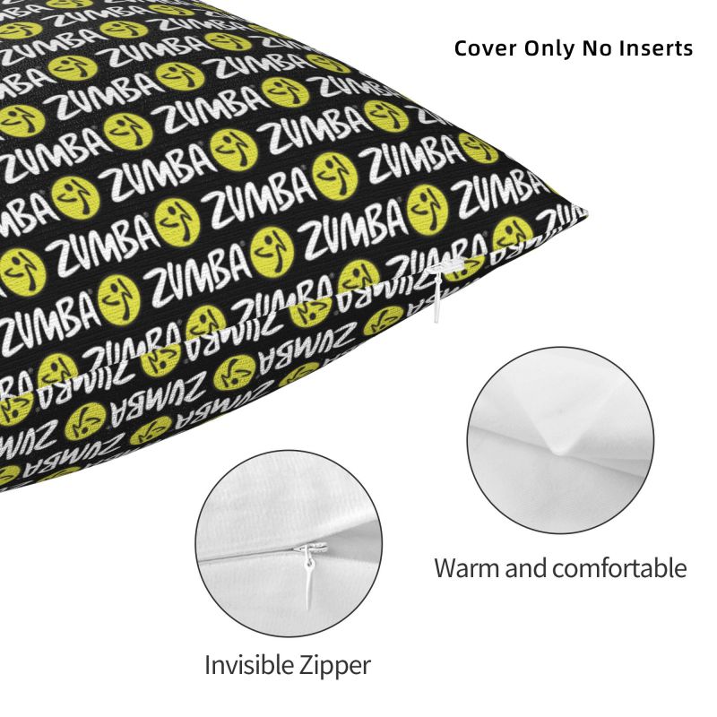 Custom Zumbas Dance Pillow Cov - Zumba & Yoga Fitness By Anushree Pune Reviews 评论和价格